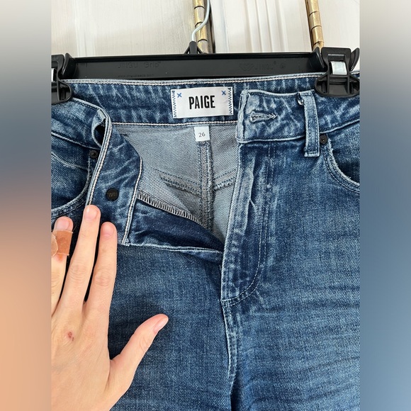 PAIGE Sarah Straight Ankle Jeans Size 26 - Picture 2 of 6